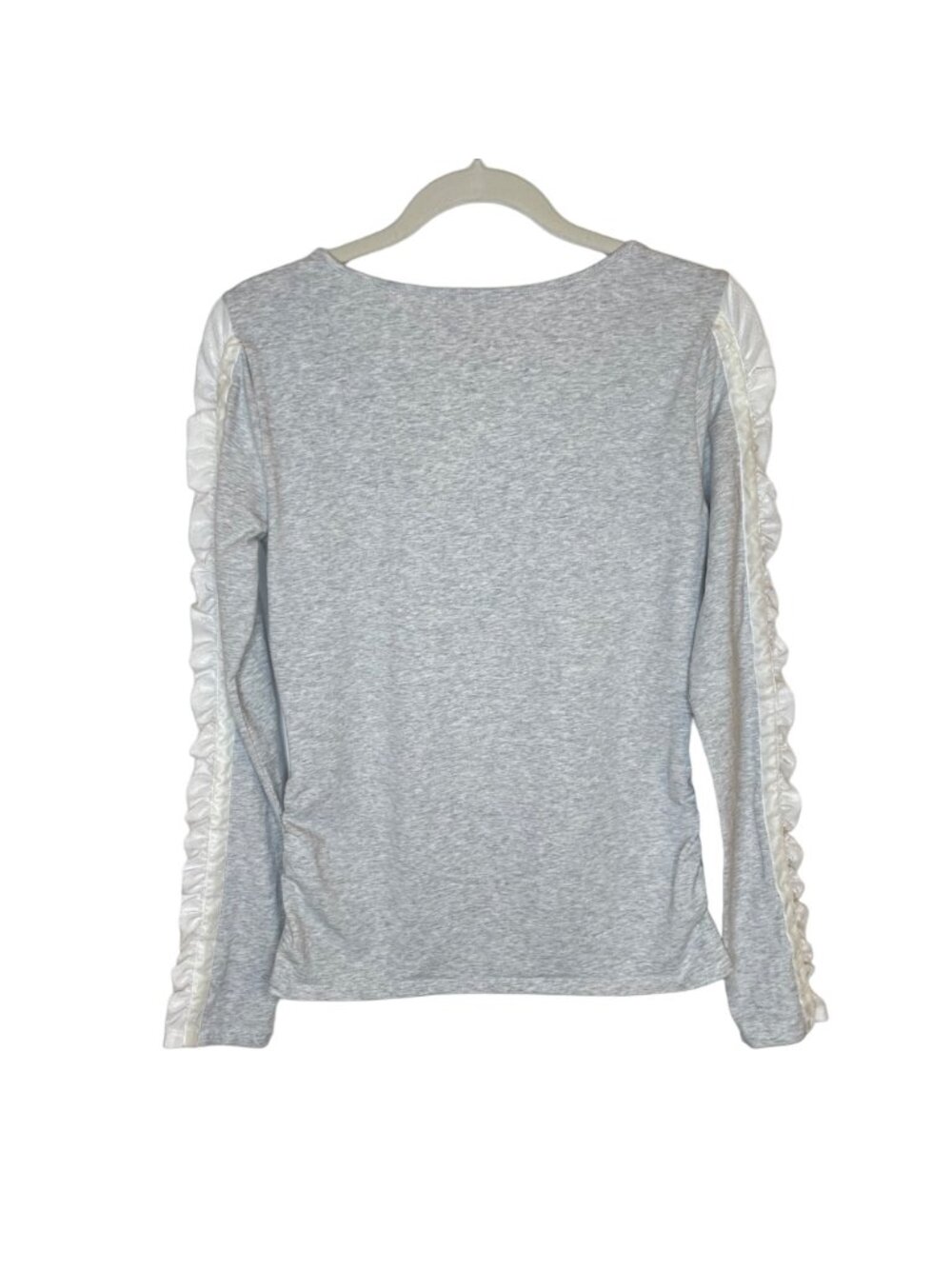 Sundance Bellina Ruched Velvet Sleeve Long Sleeve Top, XS - Picture 3 of 7